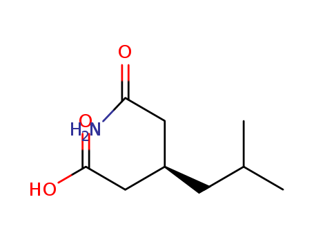 (R)-(-)-3-Carbamoymethyl-5-methylhexanoic acid