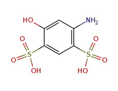 4-amino-6-hydroxy-benzene-1,3-disulfonic acid