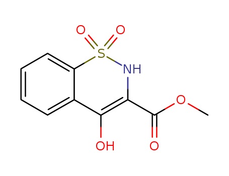 Methyl 4-hydroxy-2H-1,2-benzothiazine-3-carboxylate 1,1-dioxide