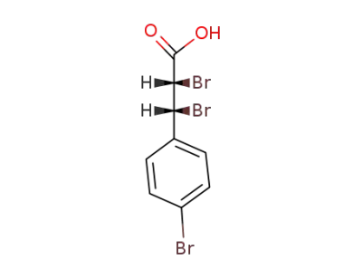 (2RS,3SR)-2,3-dibromo-3-(4-bromophenyl)propanoic acid