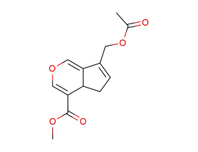 7-Acetoxymethyl-4a,5-dihydro-cyclopenta[c]pyran-4-carboxylic acid methyl ester