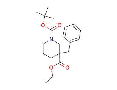 3-Benzylpiperidine-1,3-dicarboxylic acid 1-tert-butyl ester 3-ethyl ester