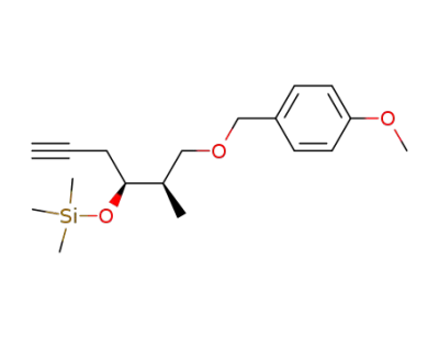 {(S)-1-[(R)-2-(4-Methoxy-benzyloxy)-1-methyl-ethyl]-but-3-ynyloxy}-trimethyl-silane