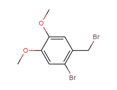 1-bromo-2-(bromomethyl)-4,5-dimethoxybenzene